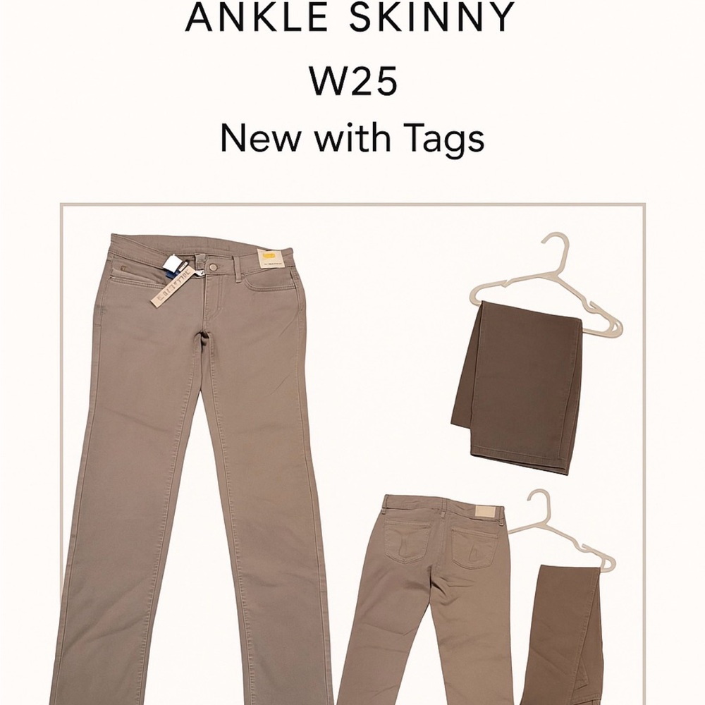 Calvin Klein Jeans Ankle Skinny - Brown